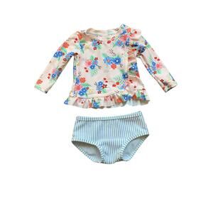RuffleButts Two Piece Bathing Suit